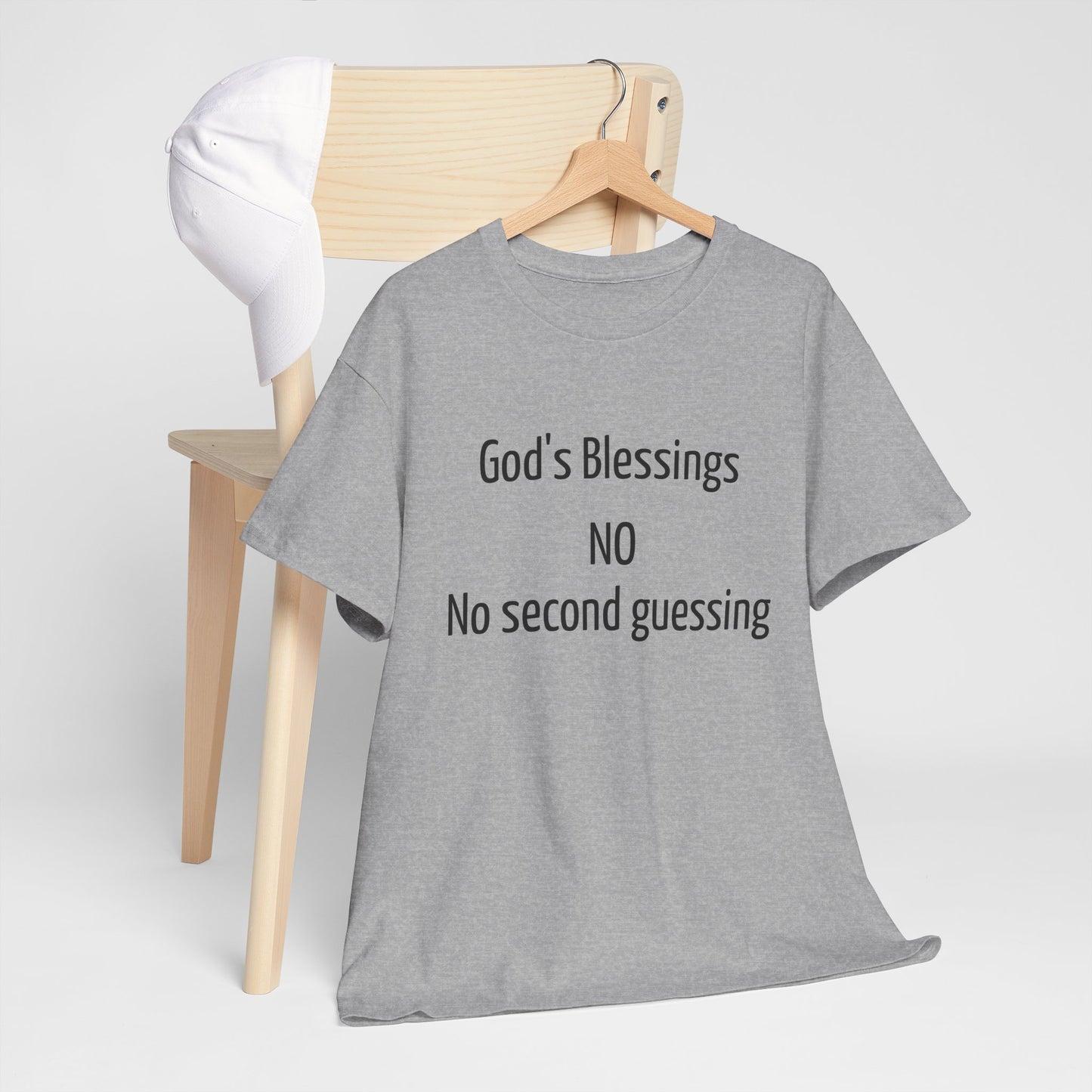 God's Blessing No Second Unisex Heavy Cotton Tee