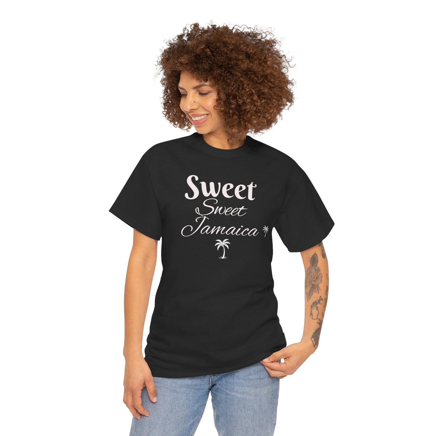 Sweet Sweet Jamaica T-Shirt Tropical Palm Island Graphic Tee