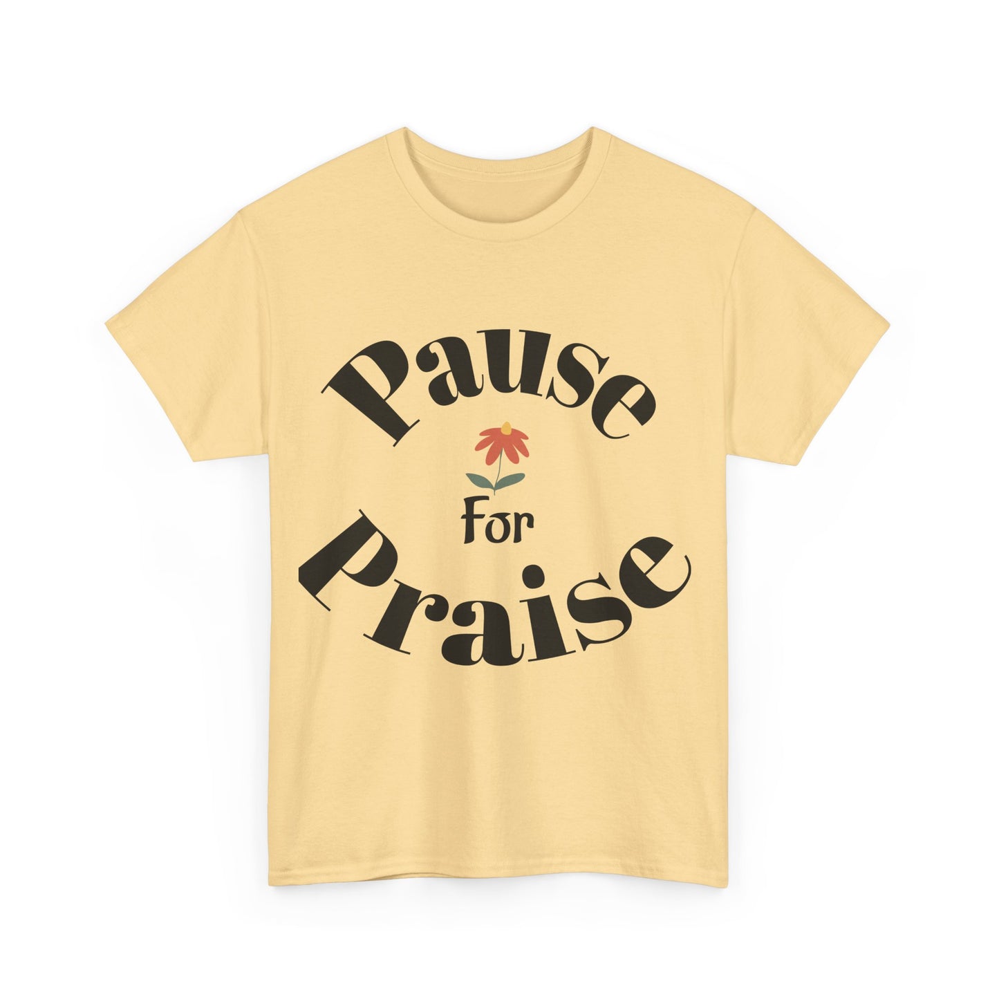Pause For Praise Unisex Heavy Cotton Tee