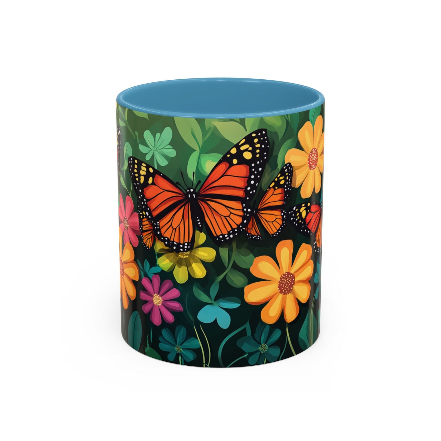 Butterfly Garden Accent Coffee Mug
