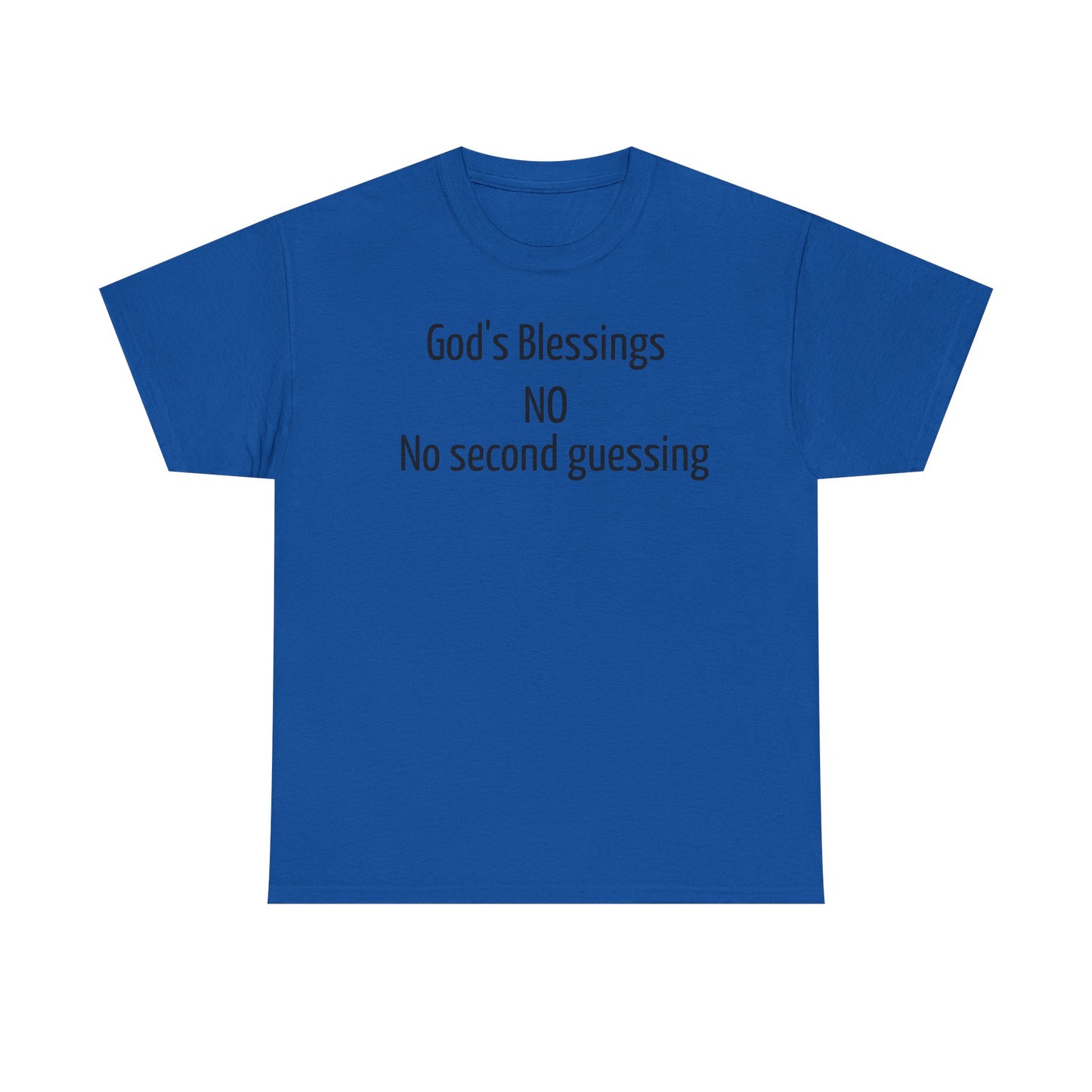God's Blessing No Second Unisex Heavy Cotton Tee