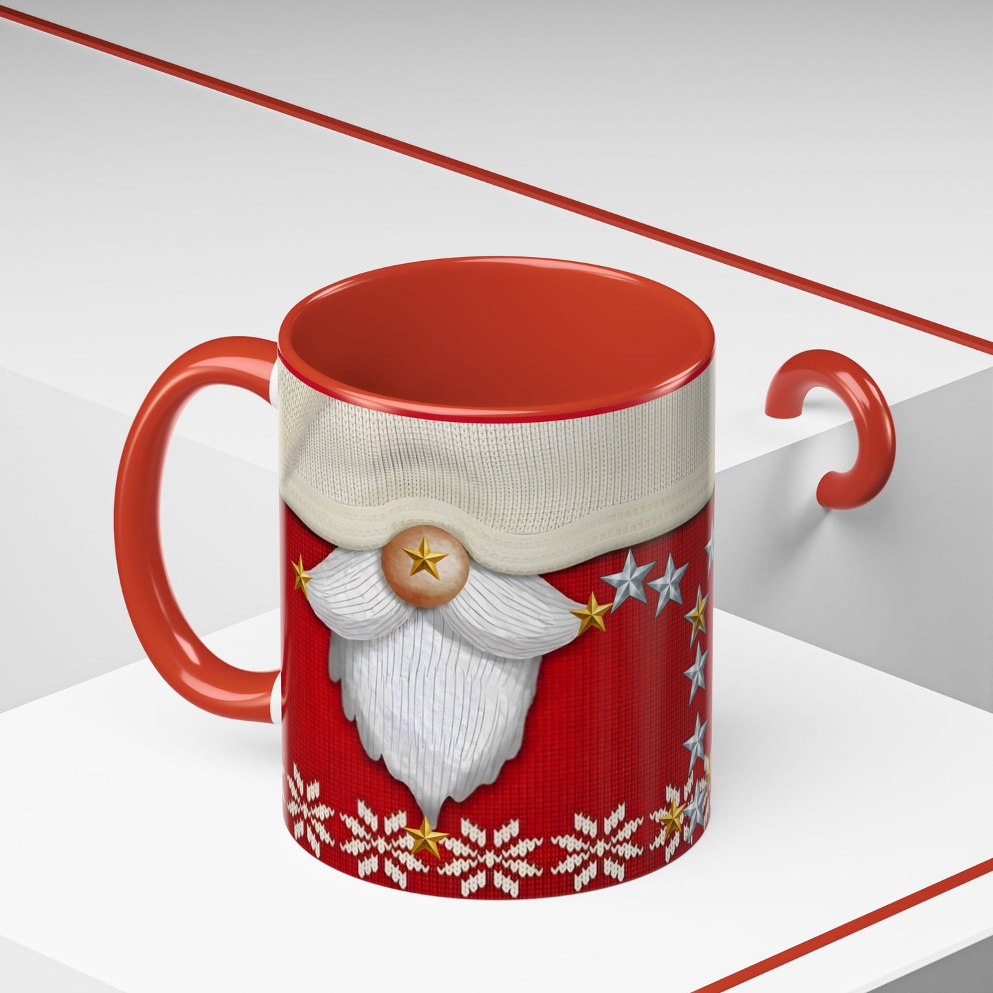 Festive Santa Coffee Mug