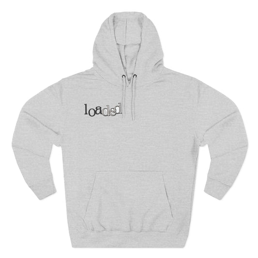 Loaded  Three-Panel Fleece Hoodie