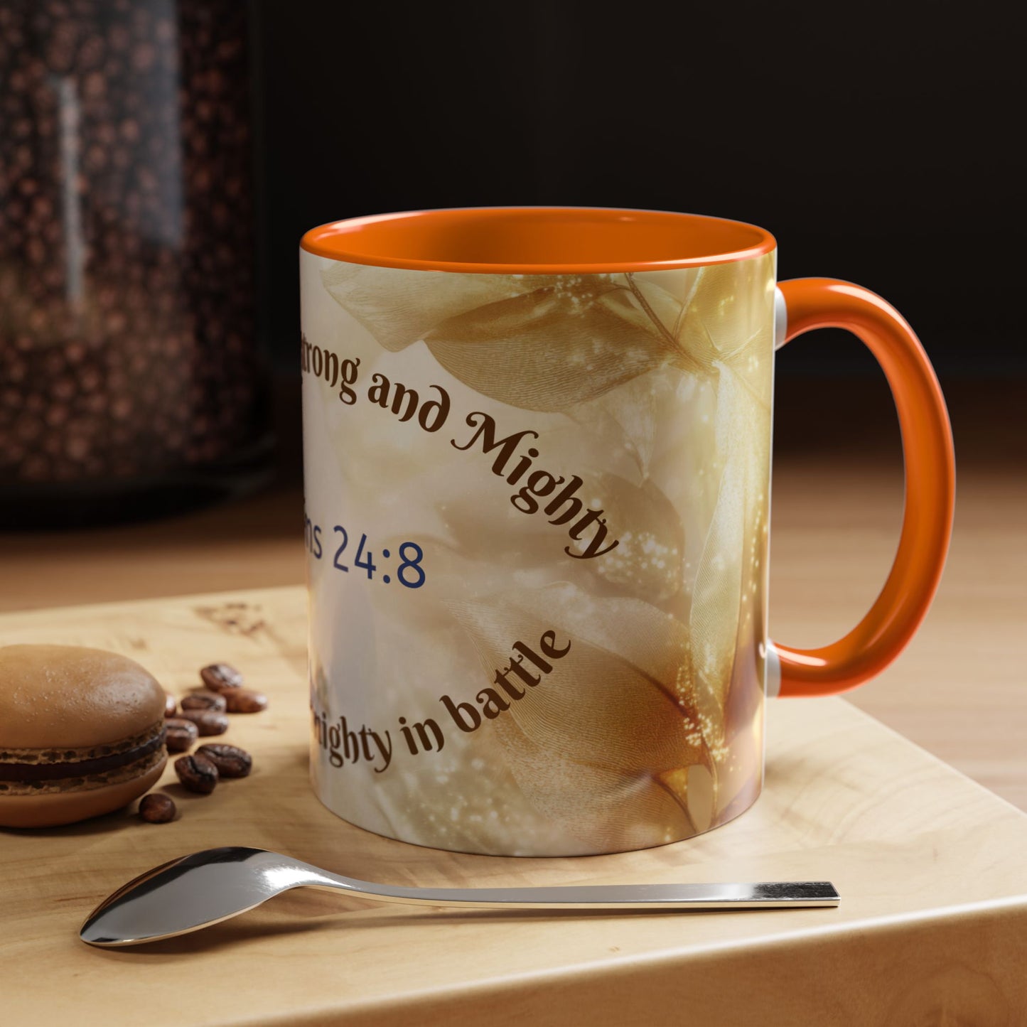 Inspirational Coffee Mug, Bible Verse Gift.