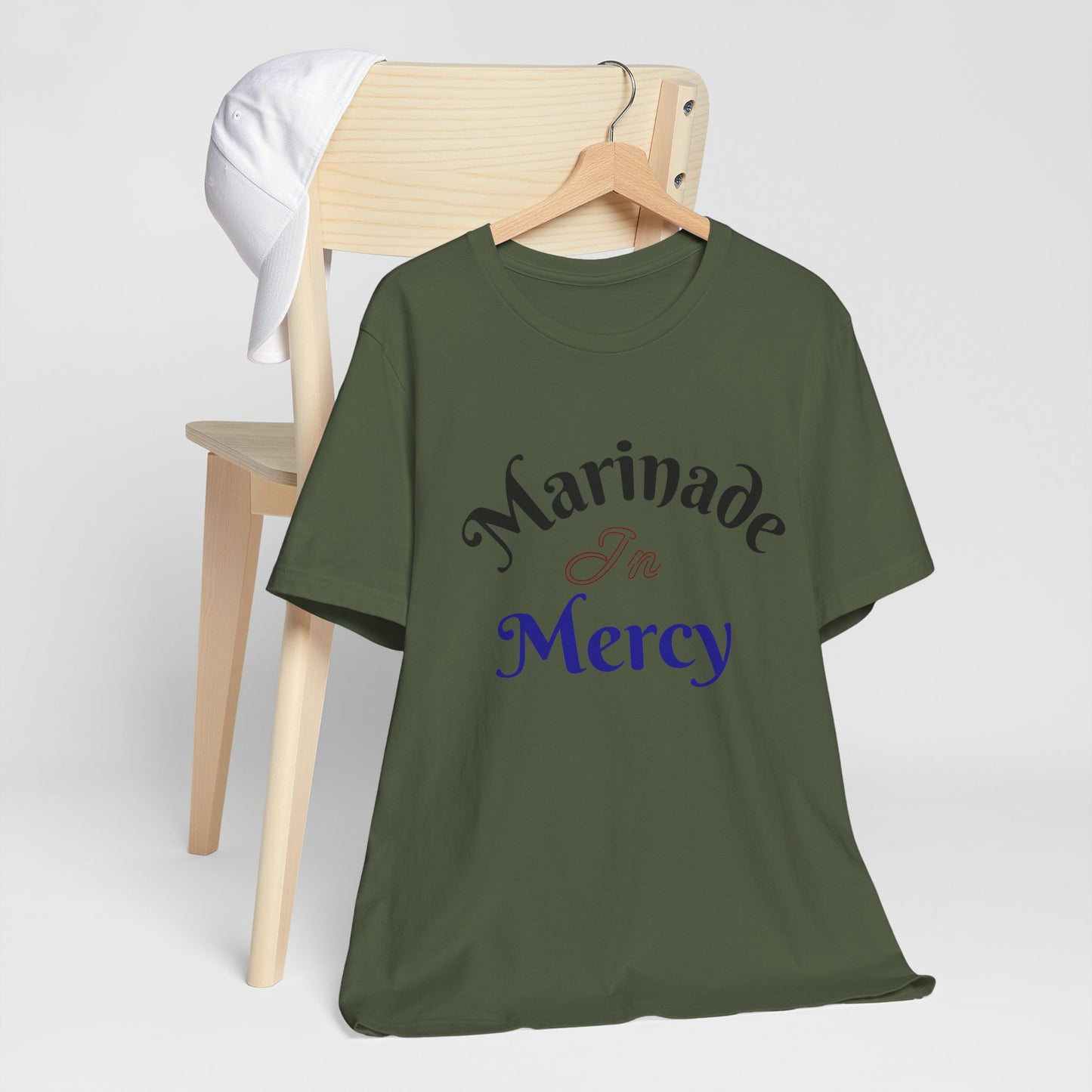 Marinade in Mercy -Unisex Jersey Short Sleeve Tee