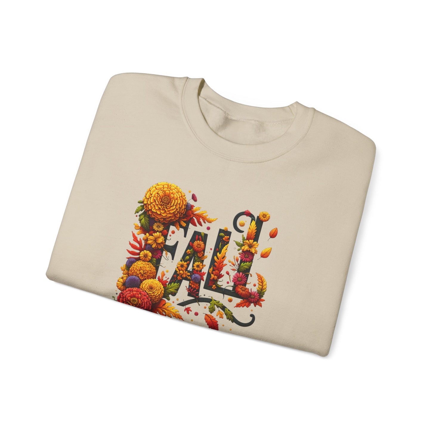 Fall in Love with Autumn Sweatshirt - Cozy Unisex Crewneck.