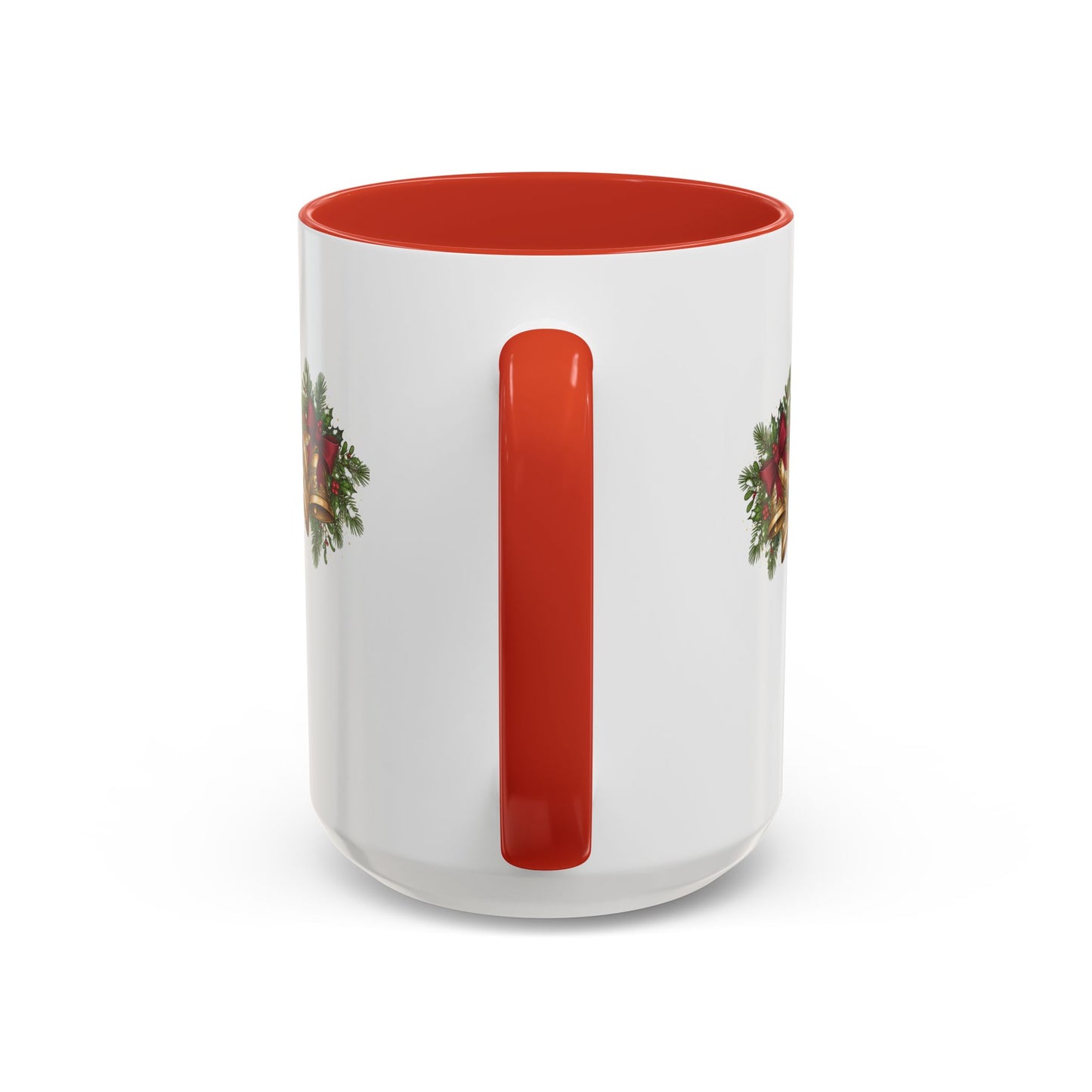 Christmas Bells 'Christ is King' Accent Coffee Mug