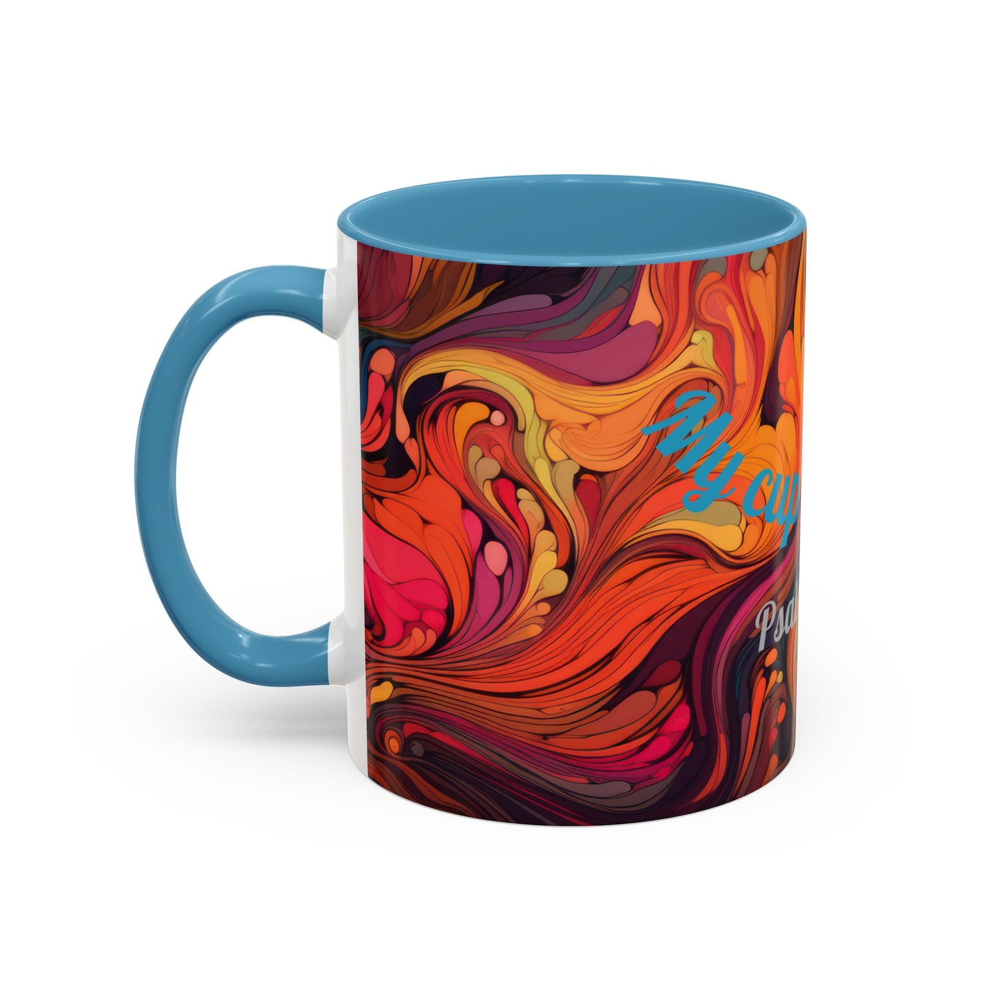 Colorful Ceramic Cup, Motivational Gift.