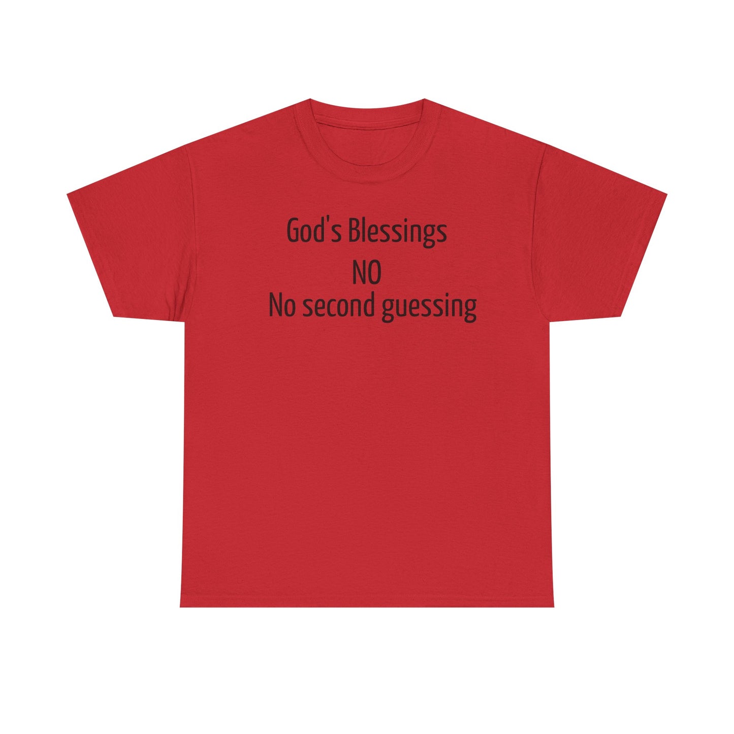 God's Blessing No Second Unisex Heavy Cotton Tee