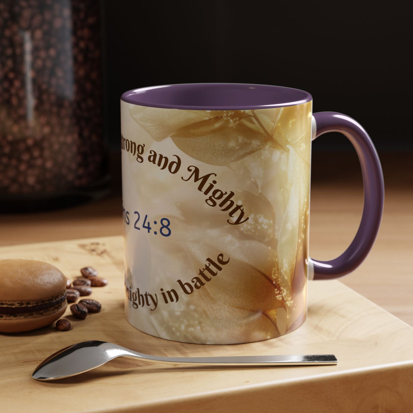 Inspirational Coffee Mug, Bible Verse Gift.