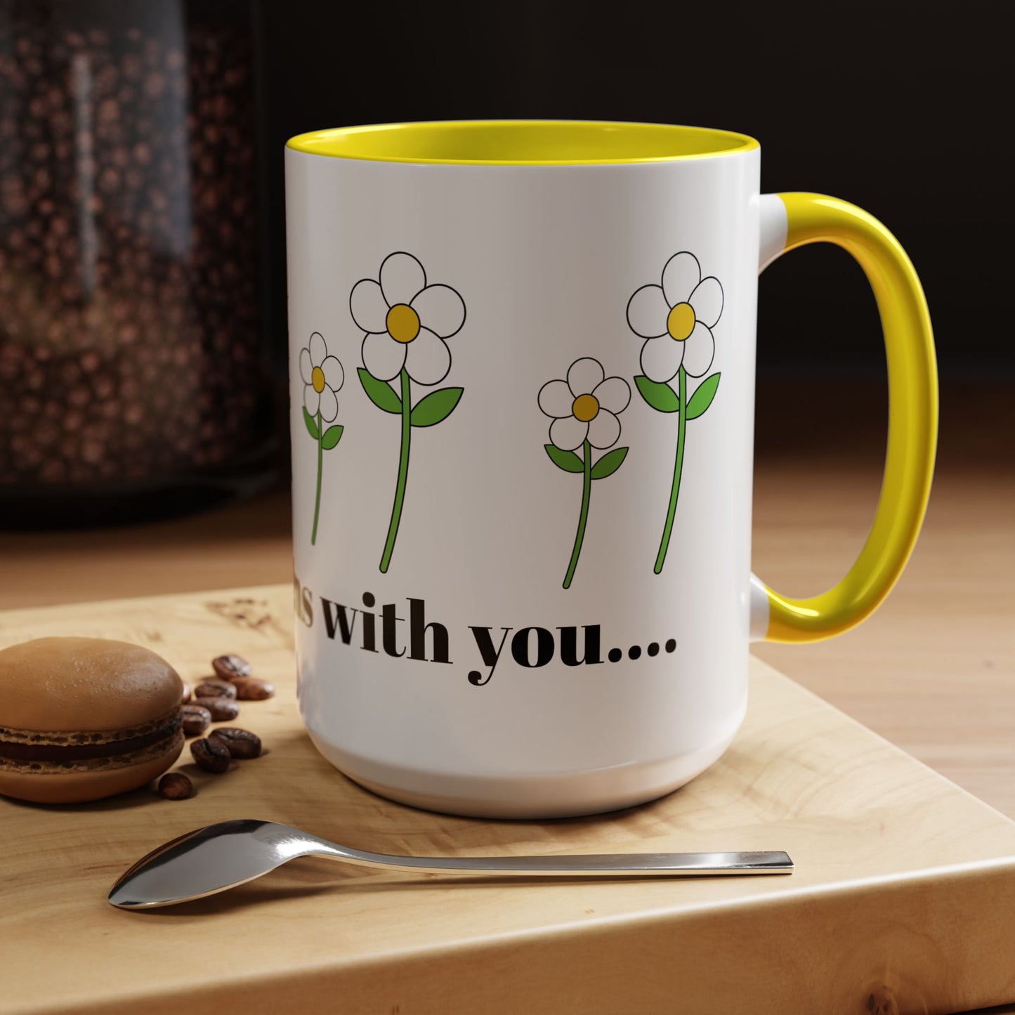 Accent Daisy Coffee Mug