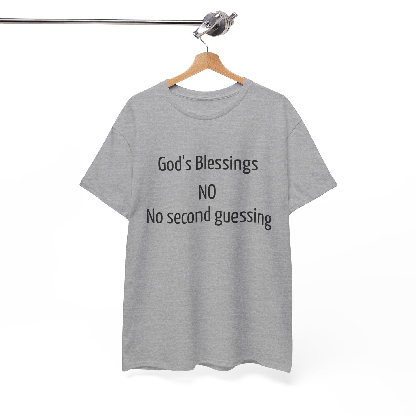 God's Blessing No Second Unisex Heavy Cotton Tee