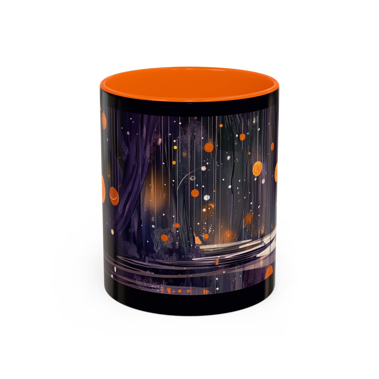 Whimsical Nighttime Coffee Mug - Cozy Mug for Coffee Lovers, Unique Gift for Friends, Tea Mug, Home Decor, Cute Cat Art