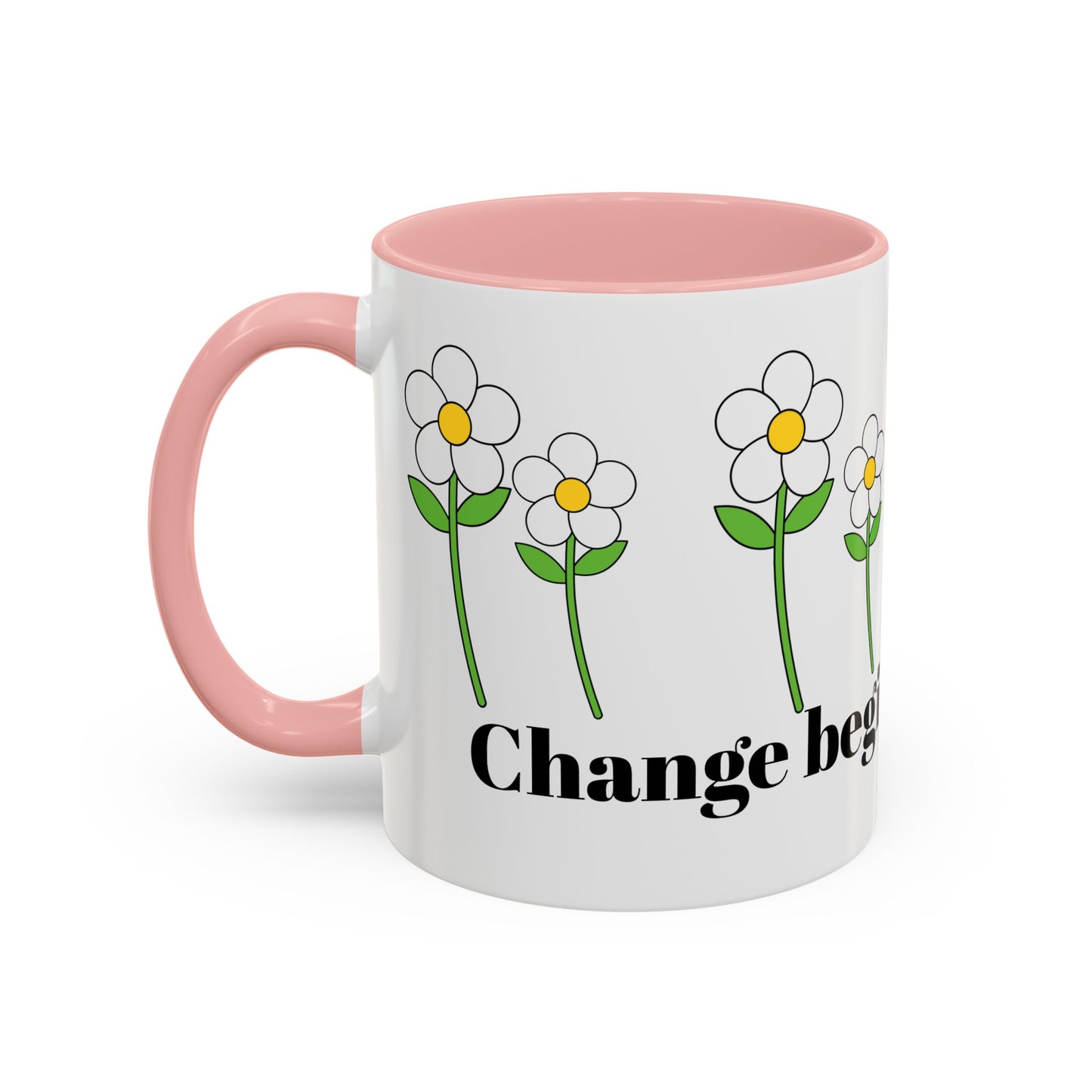 Accent Daisy Coffee Mug