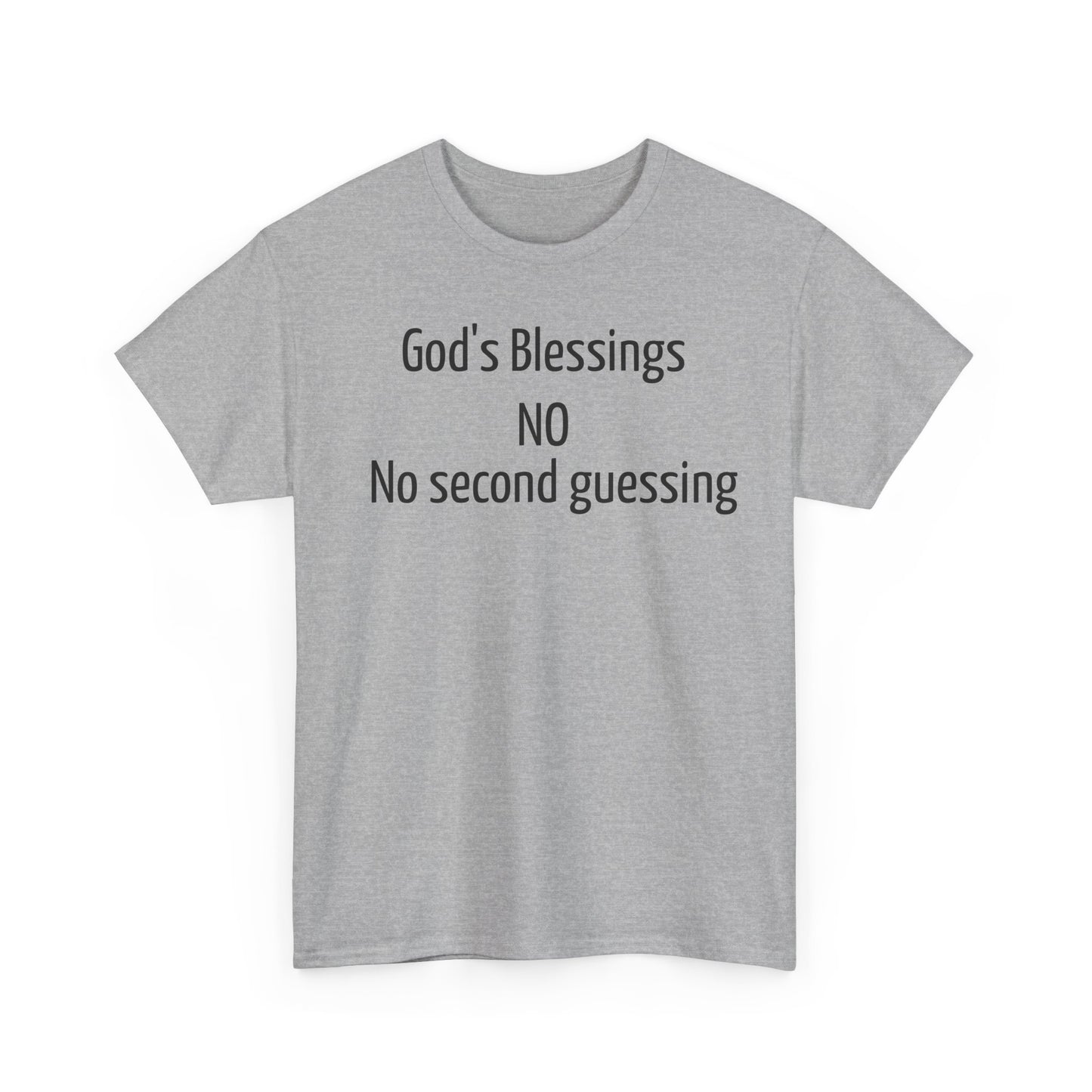 God's Blessing No Second Unisex Heavy Cotton Tee