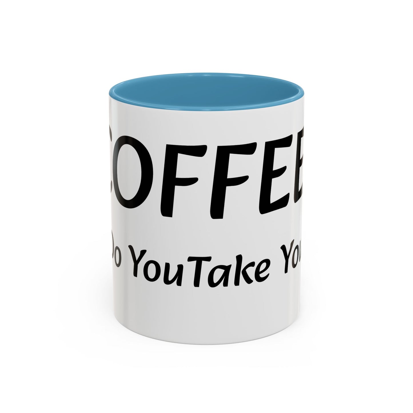 Personalized Accent Coffee Mug - "How Do You Take Your Coffee?" - Perfect for Coffee Lovers