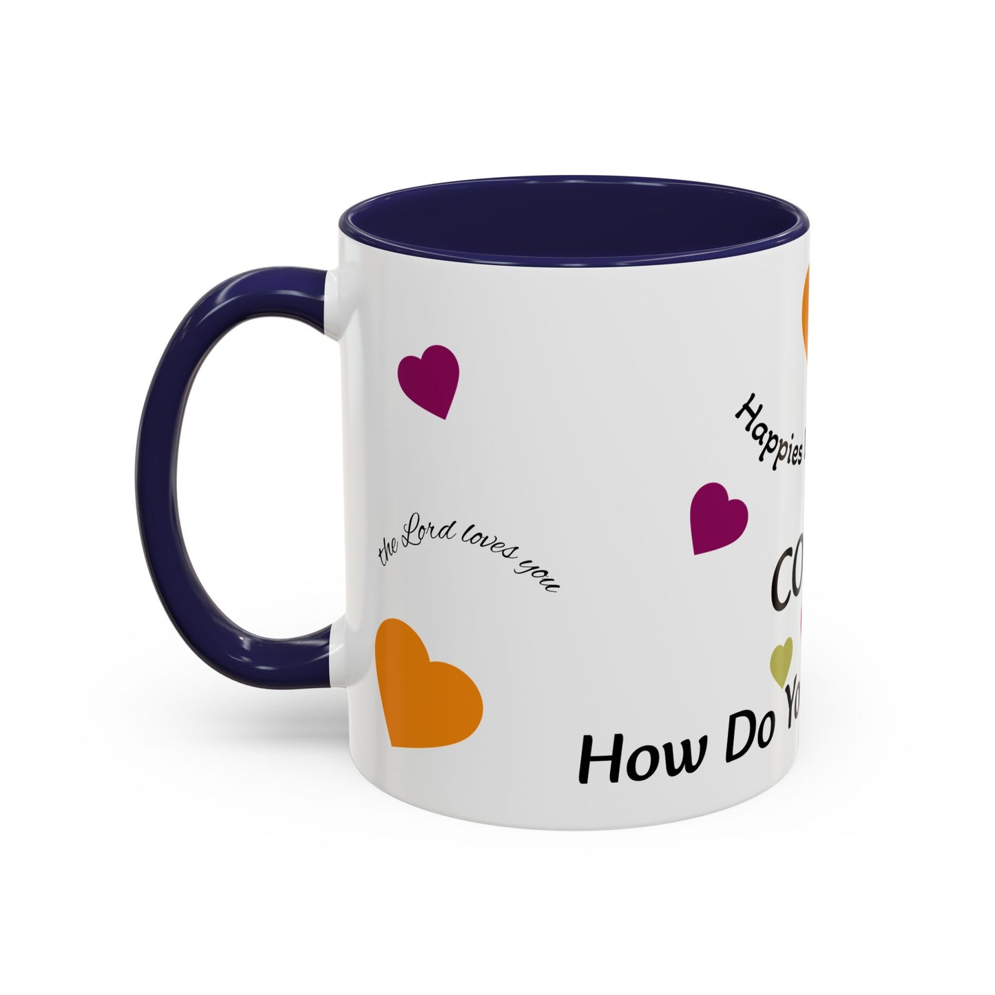 "How Do You Take Your Coffee? Accent Coffee Mug