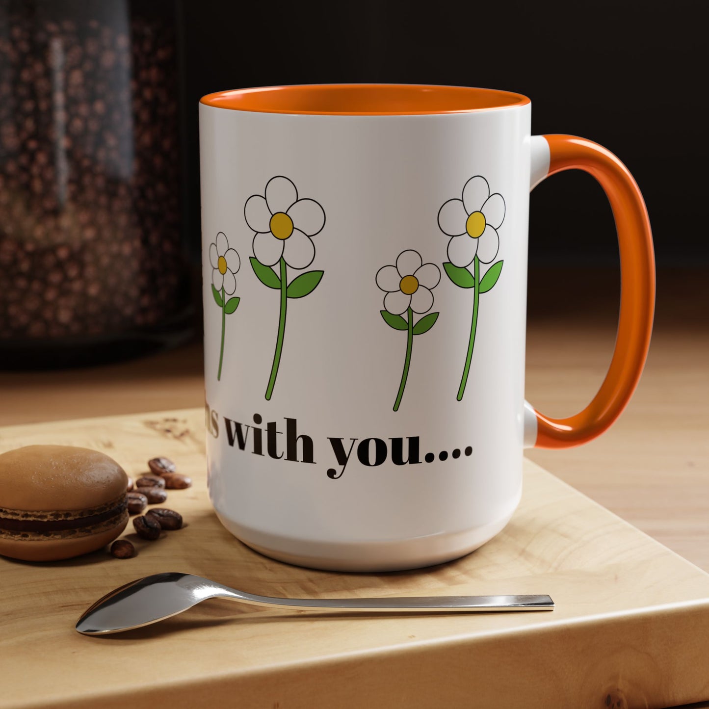 Accent Daisy Coffee Mug