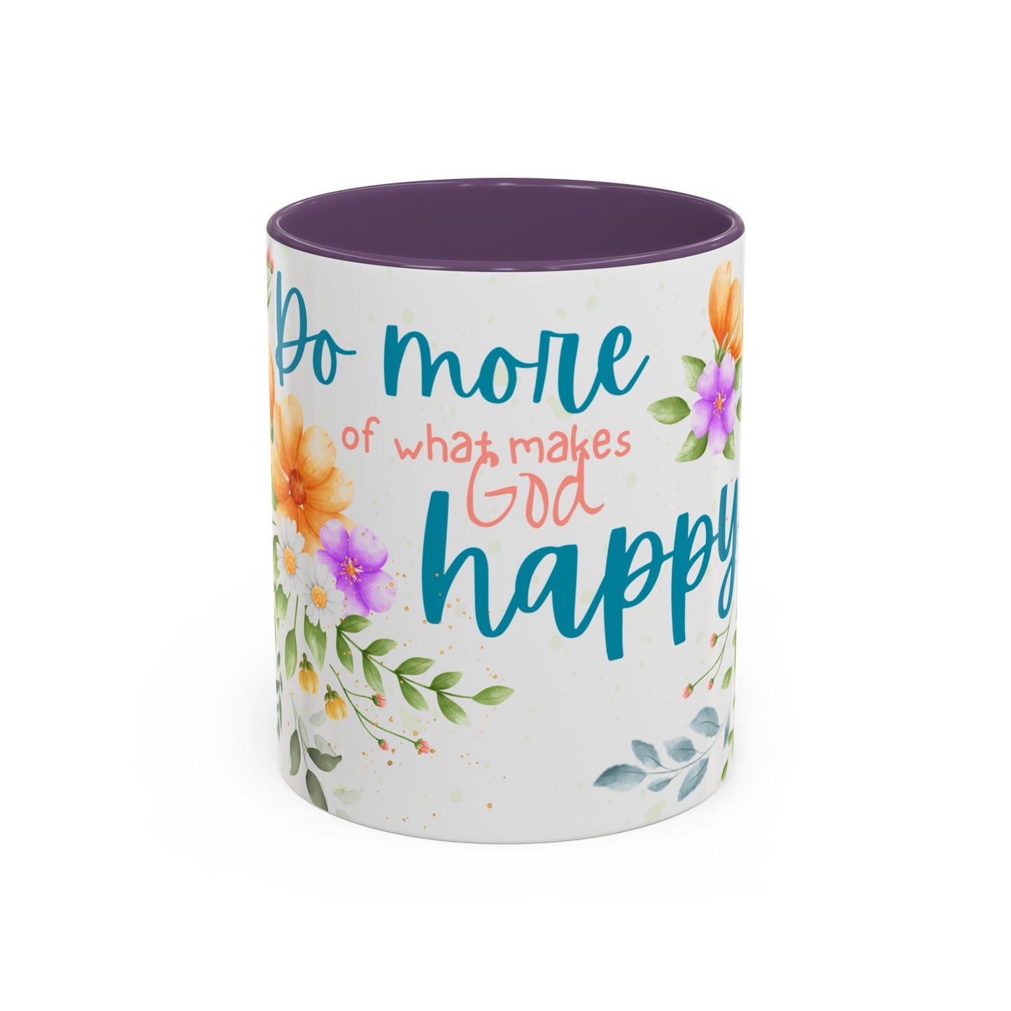 Floral Inspirational Coffee Mug,