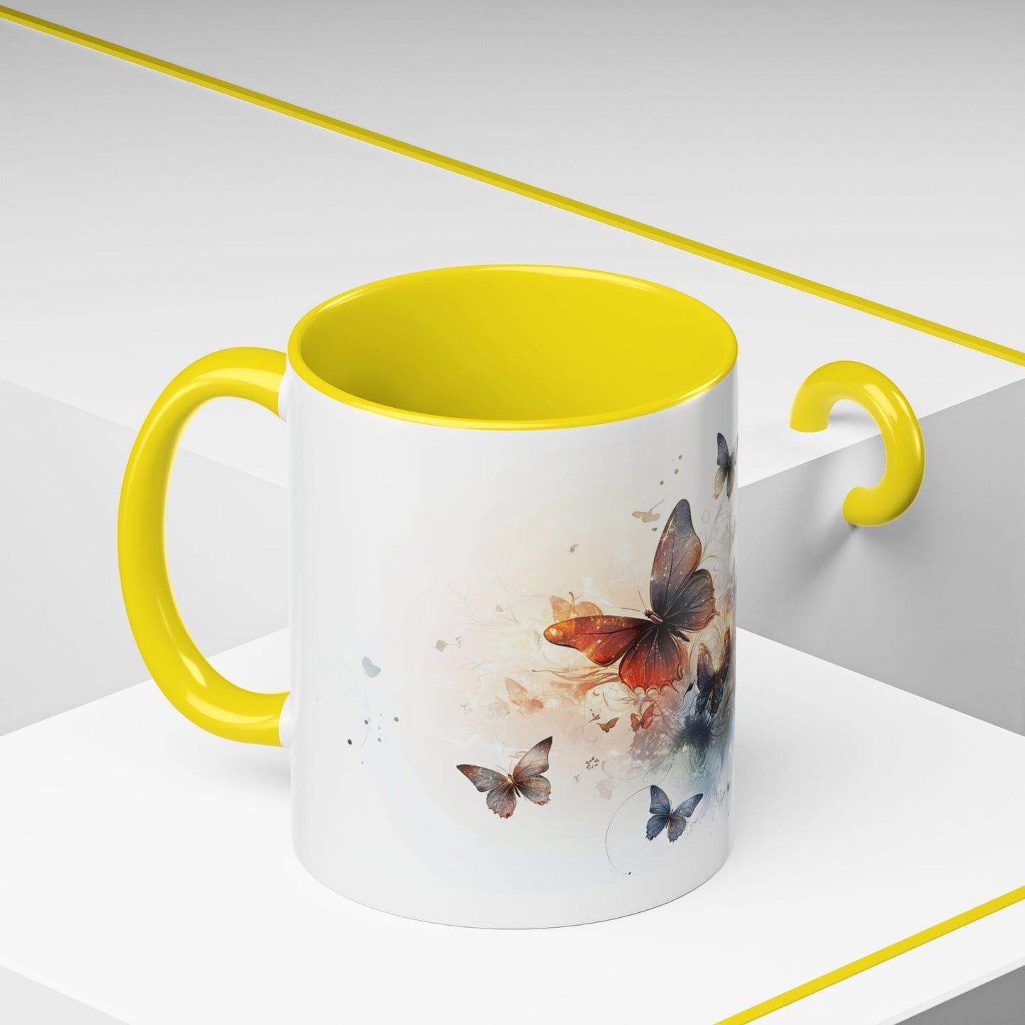 Butterfly Dreams Accent Coffee Mug