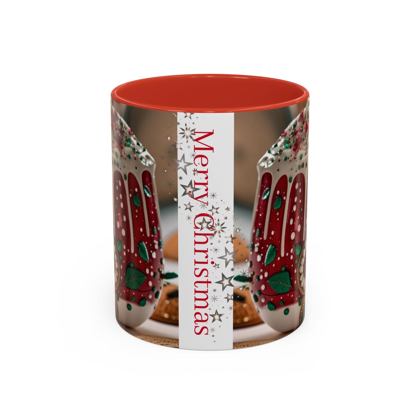 Festive Christmas Mug - Merry Christmas Design, Holiday Gift, Coffee Cup.