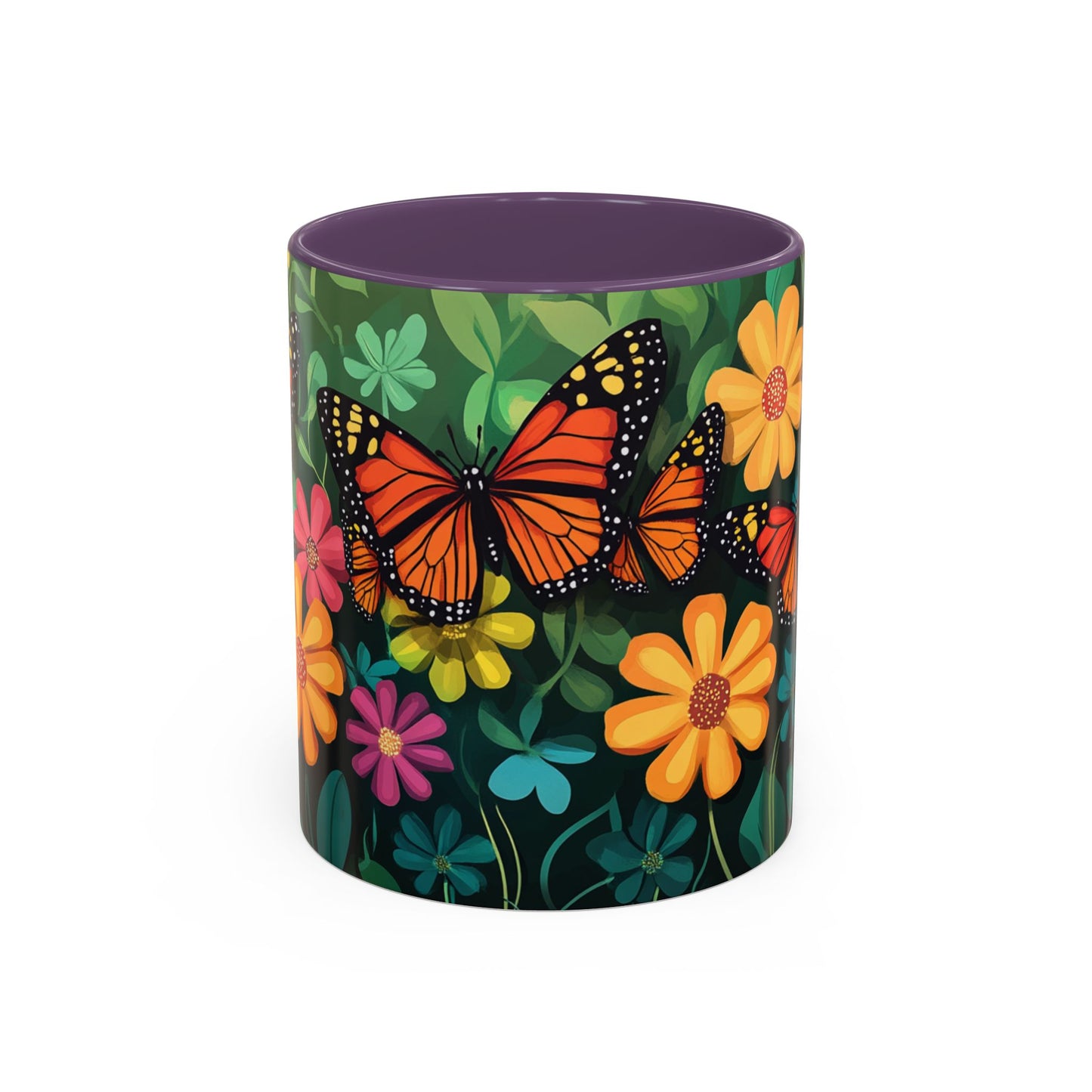 Butterfly Garden Accent Coffee Mug