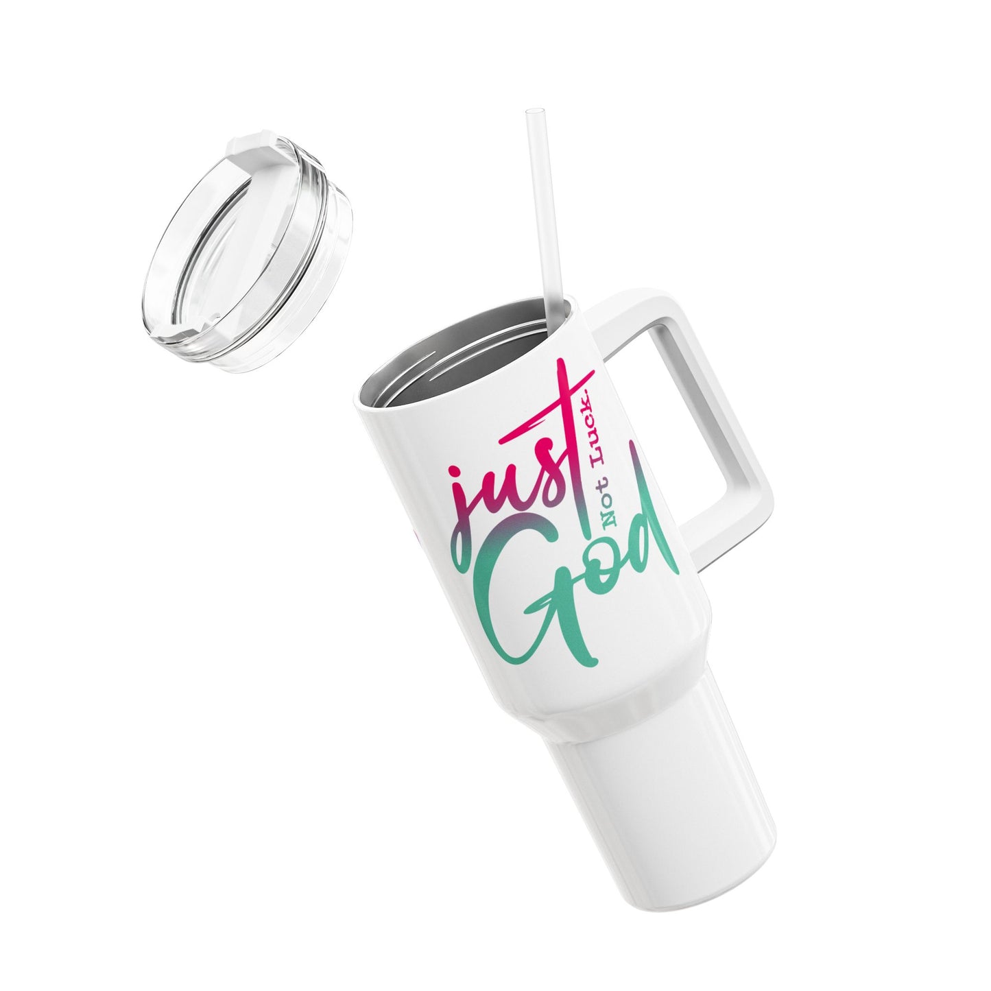 Just Good' Travel Tumbler, Large Insulated Drink Mug
