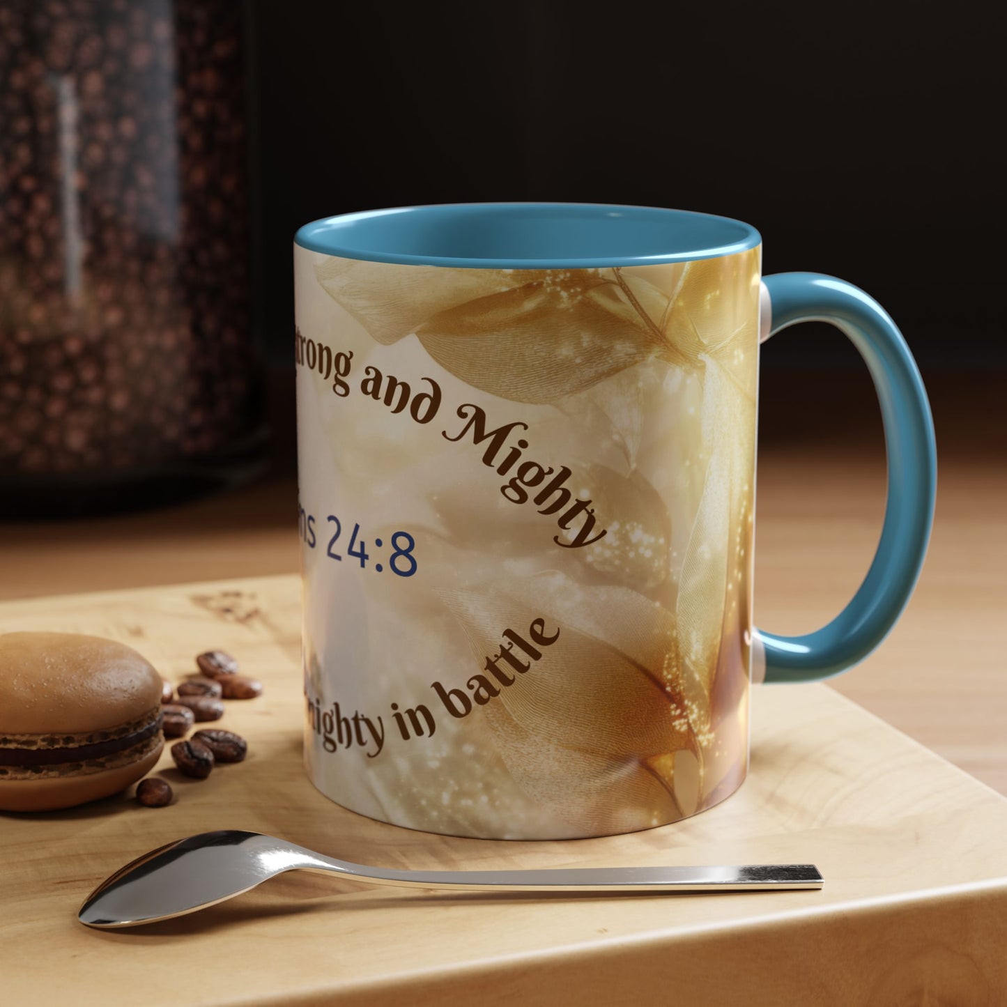 Inspirational Coffee Mug, Bible Verse Gift.