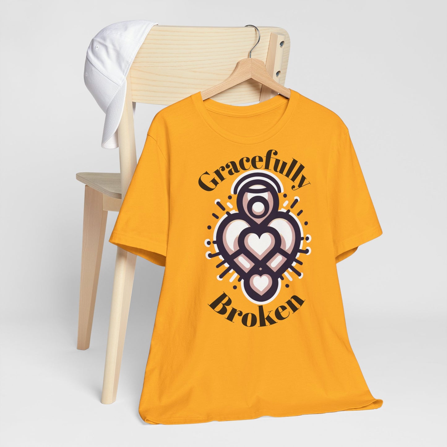 Gracefully Broken Unisex Jersey Short Sleeve Tee