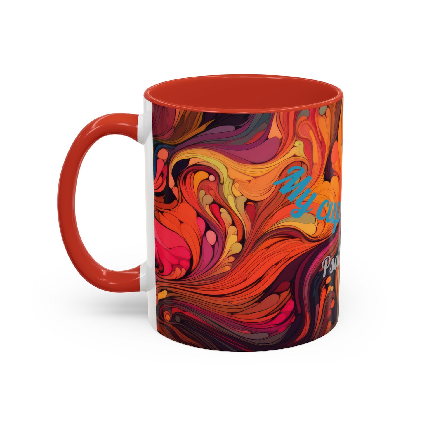 Colorful Ceramic Cup, Motivational Gift.