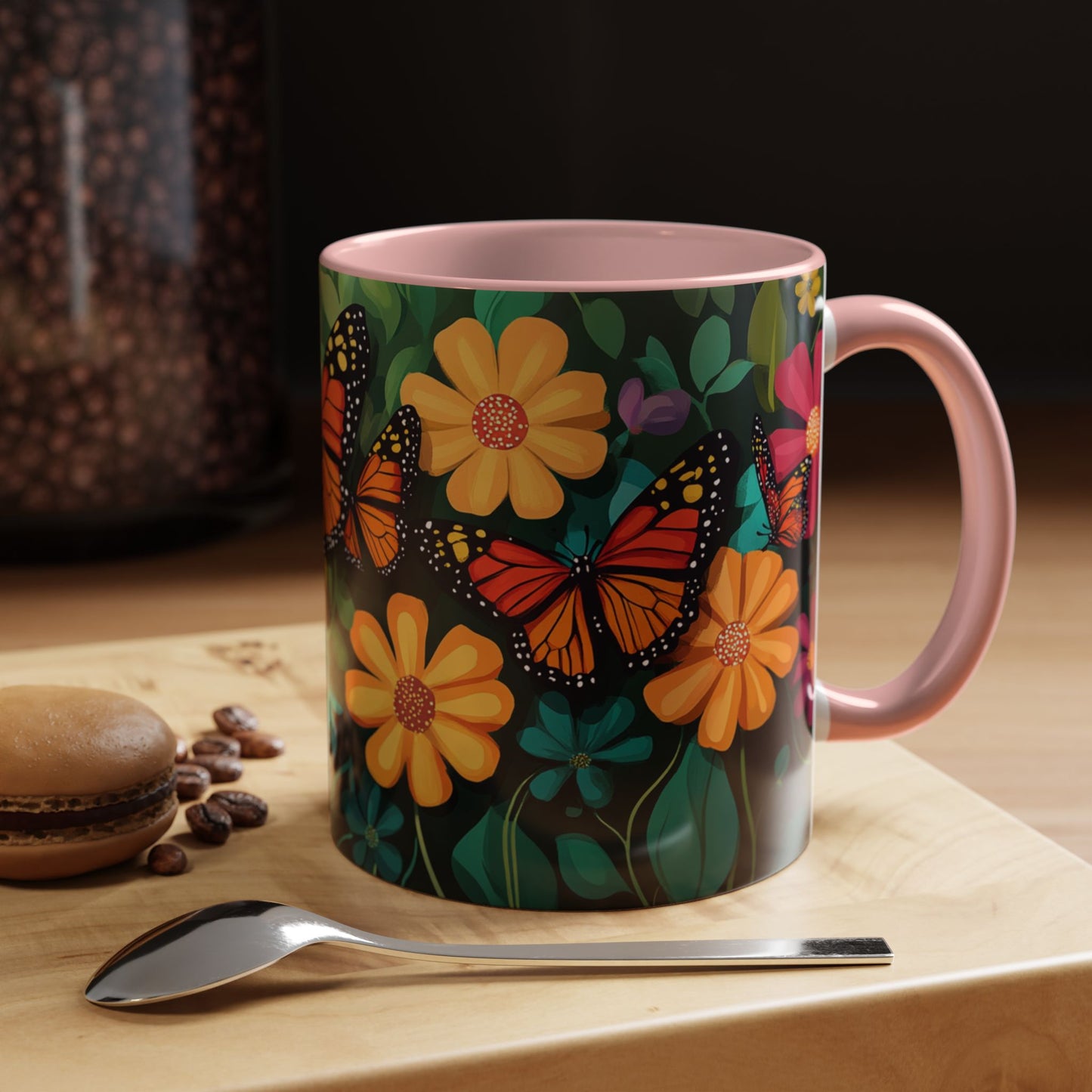 Butterfly Garden Accent Coffee Mug