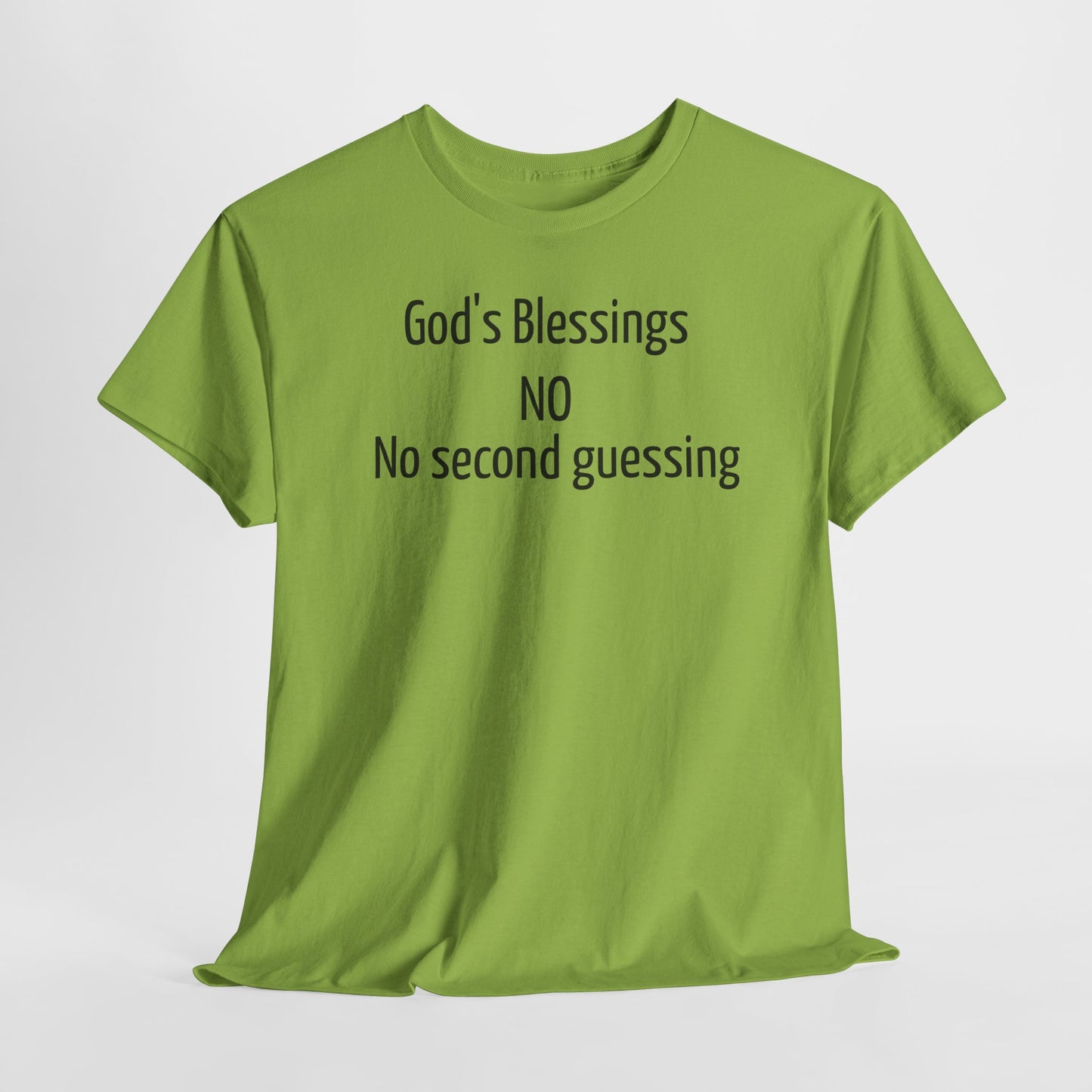 God's Blessing No Second Unisex Heavy Cotton Tee