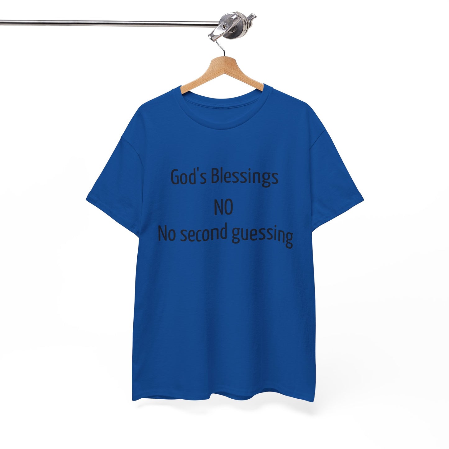 God's Blessing No Second Unisex Heavy Cotton Tee