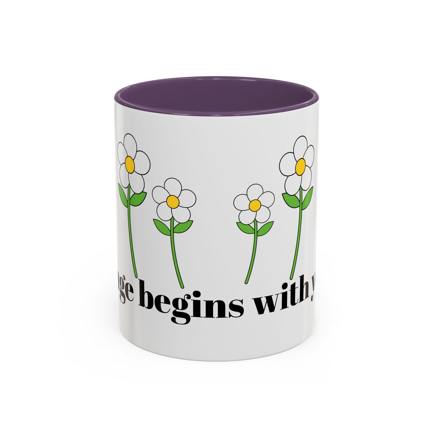 Accent Daisy Coffee Mug