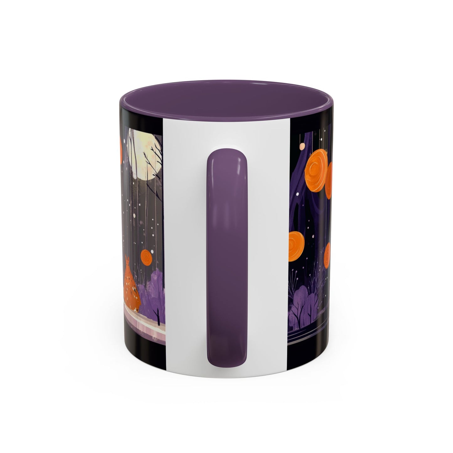 Whimsical Nighttime Coffee Mug - Cozy Mug for Coffee Lovers, Unique Gift for Friends, Tea Mug, Home Decor, Cute Cat Art