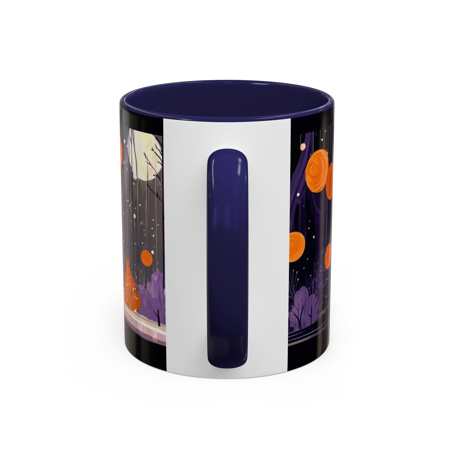 Whimsical Nighttime Coffee Mug - Cozy Mug for Coffee Lovers, Unique Gift for Friends, Tea Mug, Home Decor, Cute Cat Art