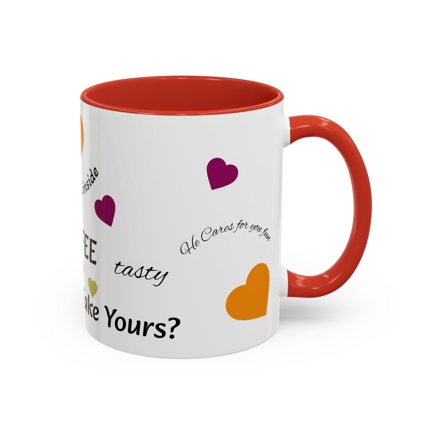 "How Do You Take Your Coffee? Accent Coffee Mug