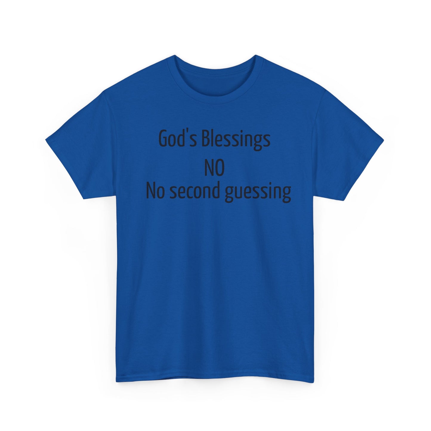 God's Blessing No Second Unisex Heavy Cotton Tee