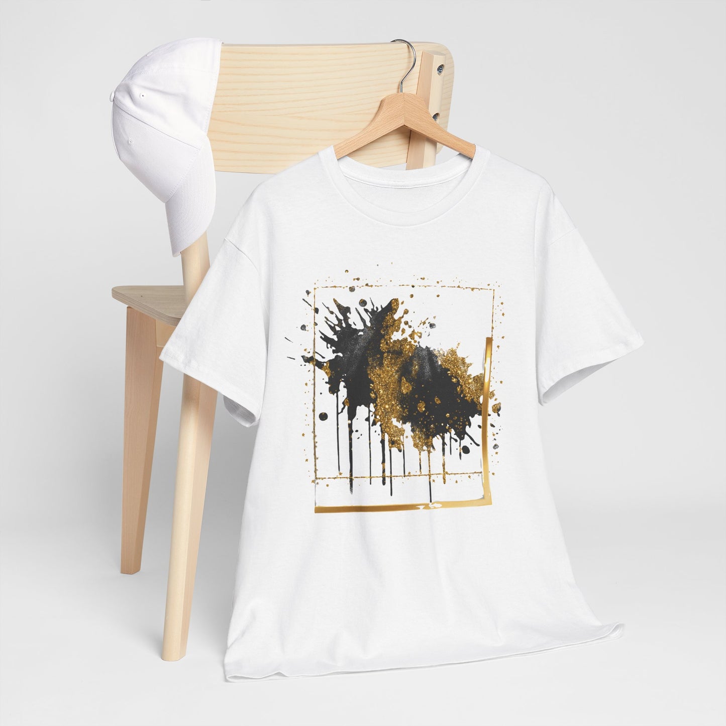 Artistic Abstract Unisex Tee, Casual Wear, Gift for Art Lovers.