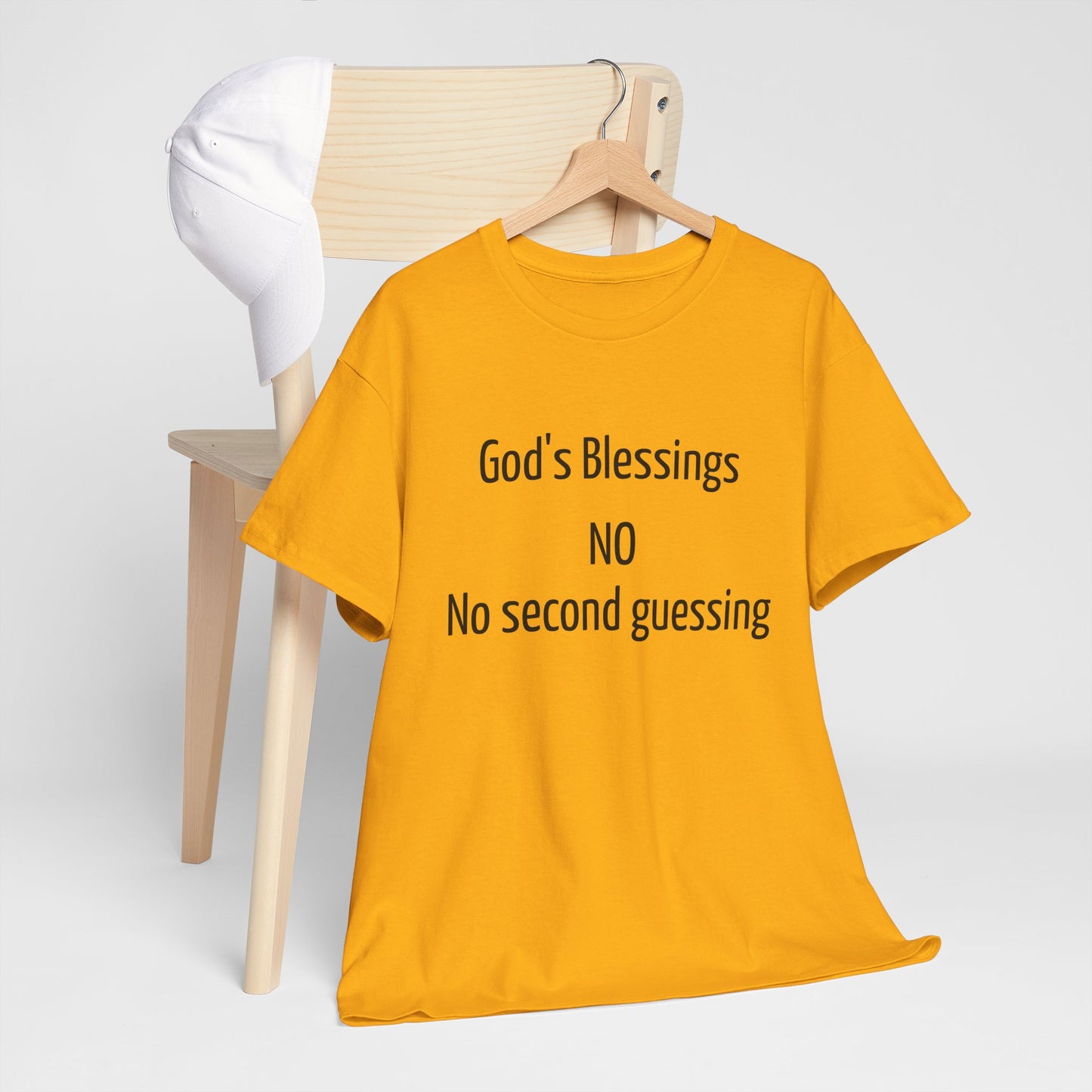 God's Blessing No Second Unisex Heavy Cotton Tee
