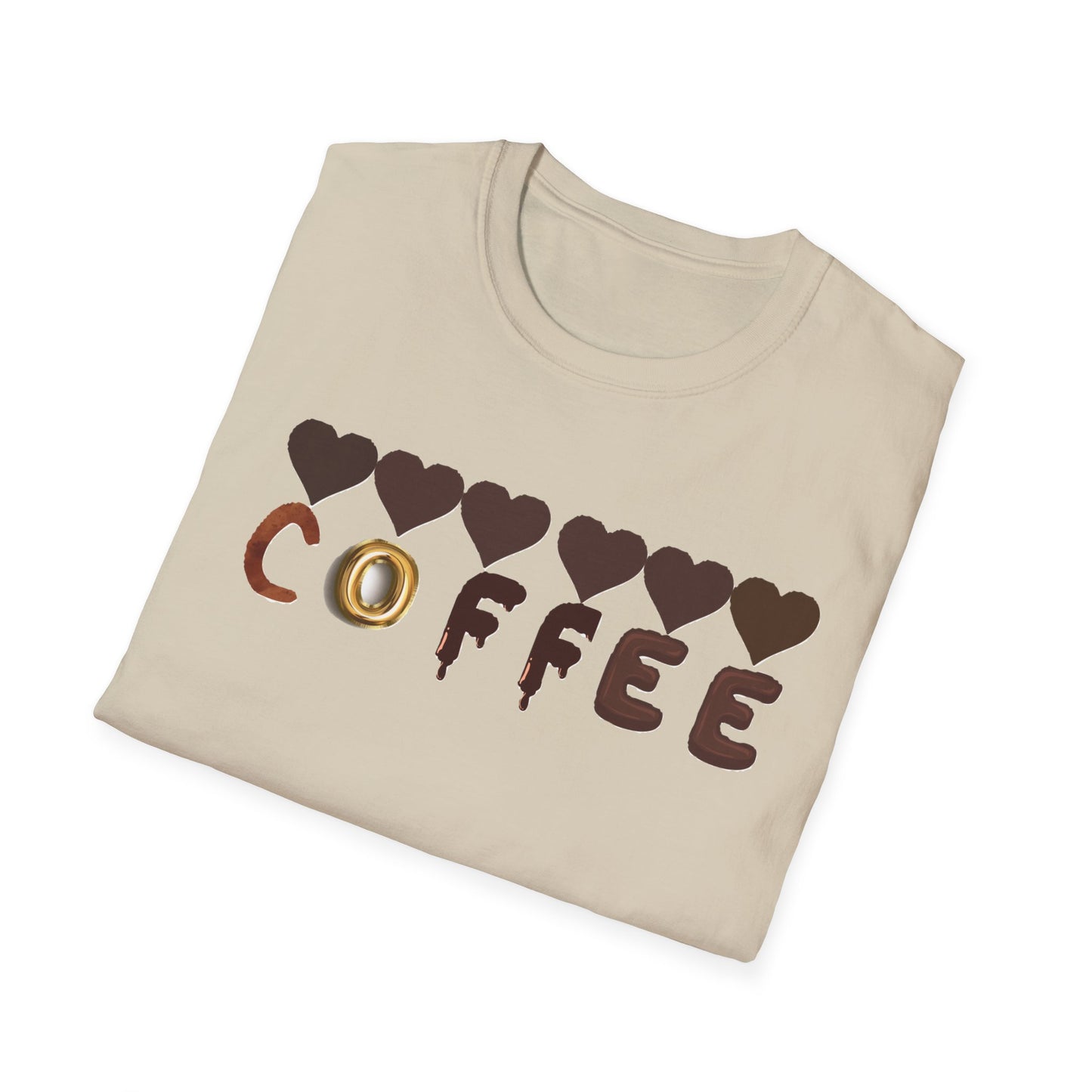 Coffee Lovers Unisex T-Shirt, Cute Coffee Graphic Tee, Gift for Coffee Enthusiasts, Casual Style, Everyday Wear