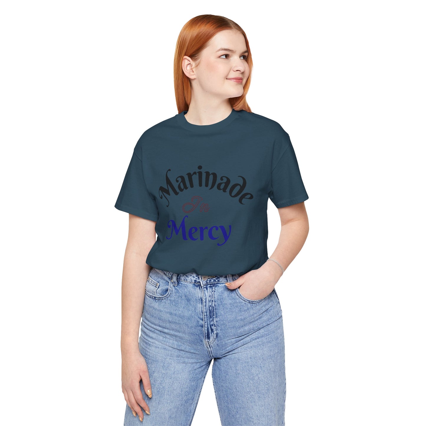 Marinade in Mercy -Unisex Jersey Short Sleeve Tee