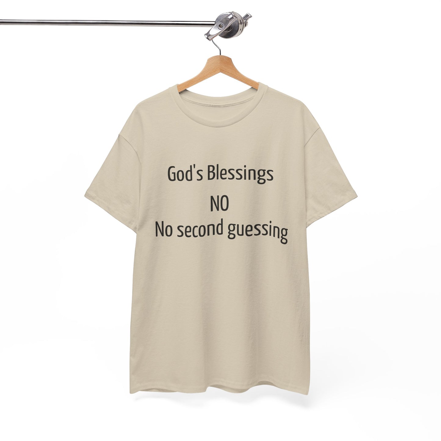 God's Blessing No Second Unisex Heavy Cotton Tee
