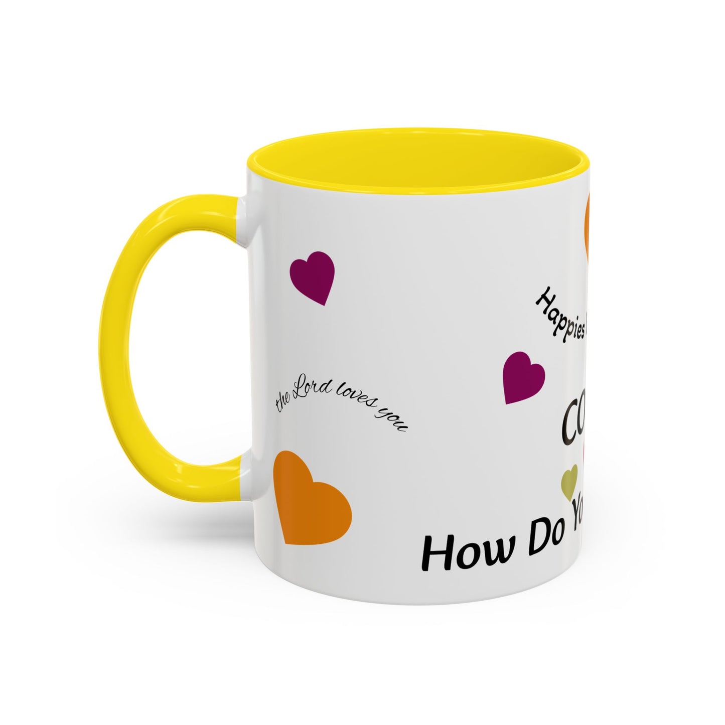 "How Do You Take Your Coffee? Accent Coffee Mug