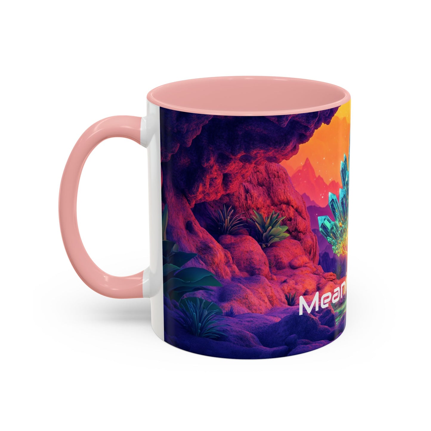 Vibrant Accent Coffee Mug with Inspirational Design, Ideal for Gift Giving, Home Decor, Office Drinkware, Art Lovers, Meaningful Sips