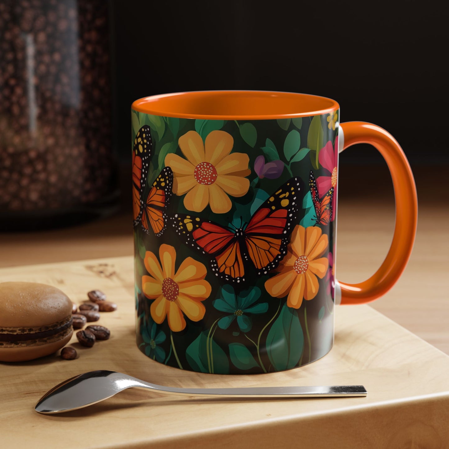 Butterfly Garden Accent Coffee Mug