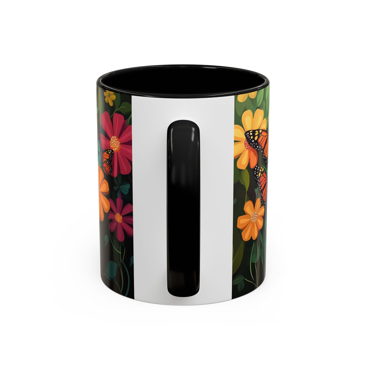 Unique Butterfly Garden Accent Coffee Mug