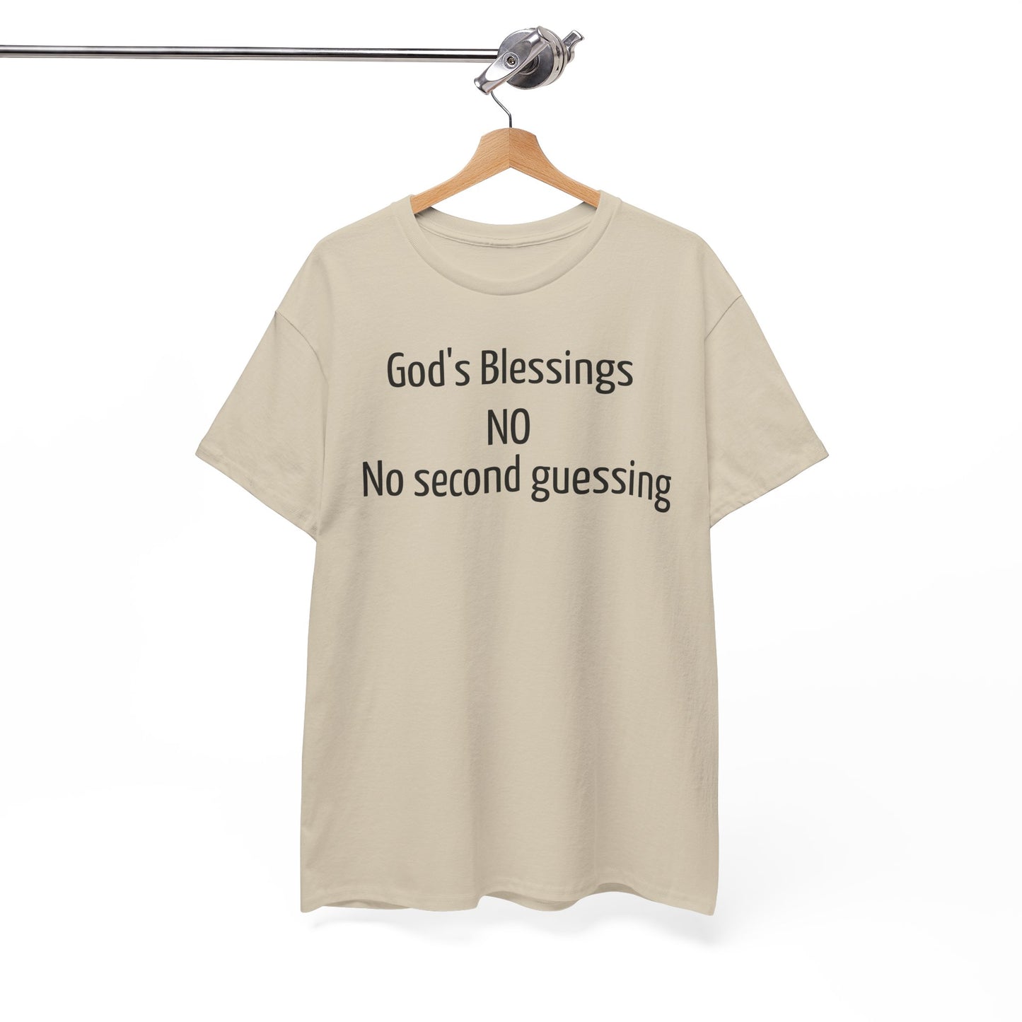 God's Blessing No Second Unisex Heavy Cotton Tee