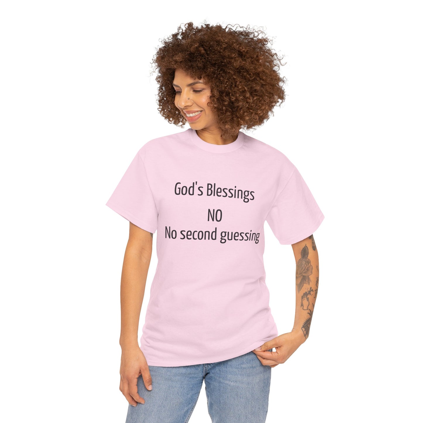 God's Blessing No Second Unisex Heavy Cotton Tee