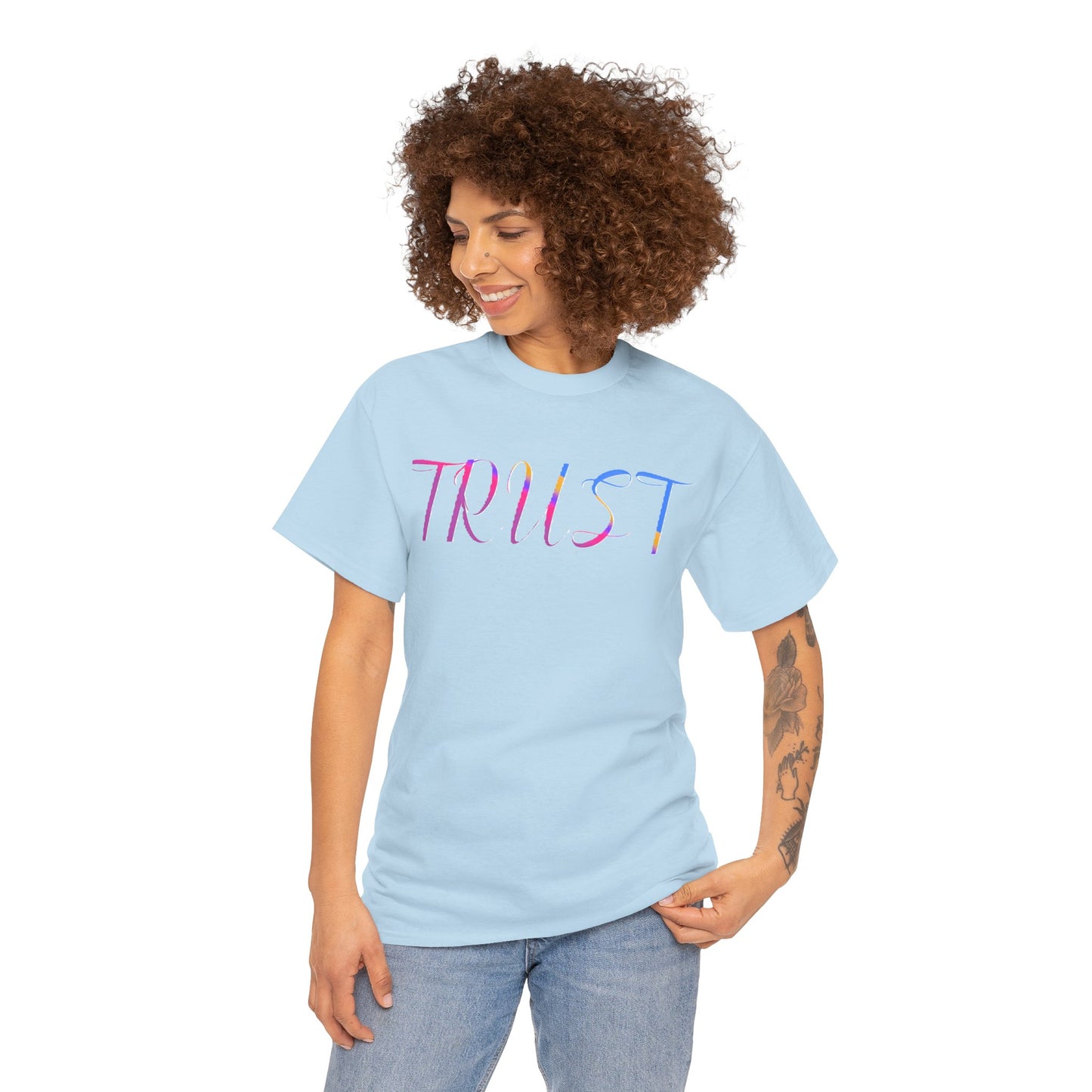 Trust Unisex Heavy Cotton Tee.